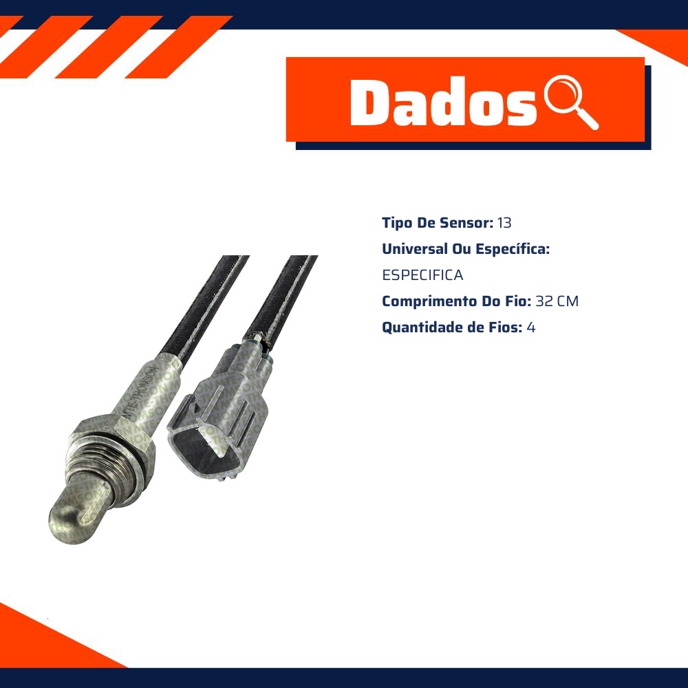 Sonda Lambda Convencional - MTE - 7835.43.032