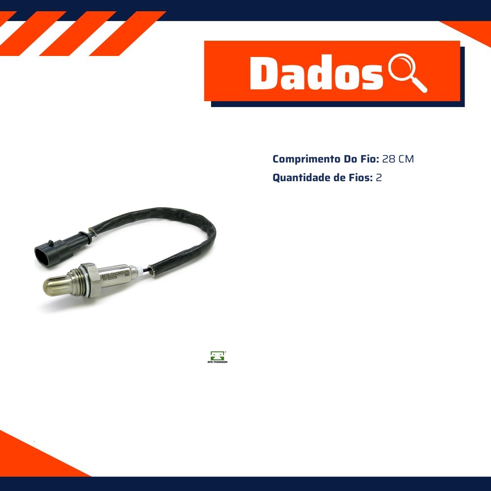 Sonda Lambda para Harley-Davidson Road King e V-ROD - MTE-THOMSON - 7913.20.028