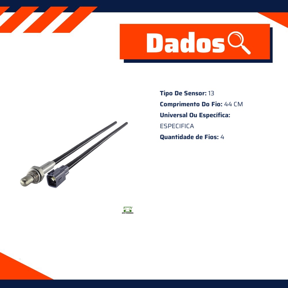 Sonda Lambda para Toyota Corolla - MTE-THOMSON - 7930.43.044