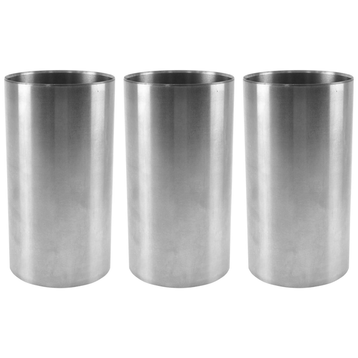 Jogo 3 Camisas De Cilindro Std - Mahle Metal Leve - C1225 STD