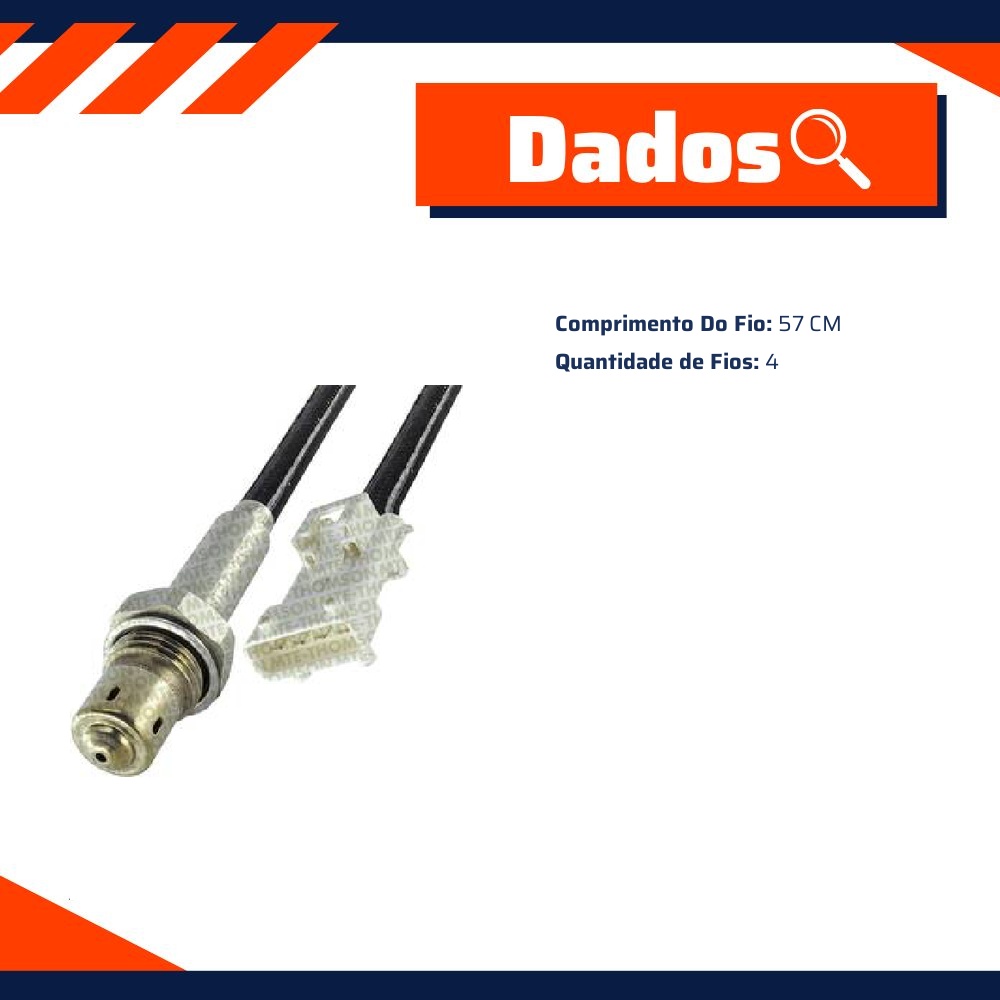 Sonda Lambda Planar - MTE - 8826.40.057