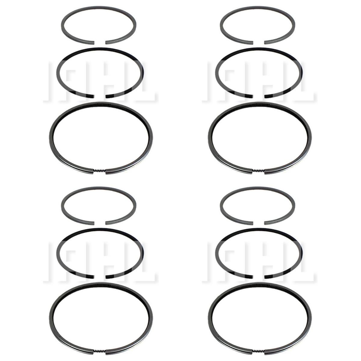 Jogo de Anéis do Pistão 0,50 4 Cilindros - Mahle - A48190 0,50