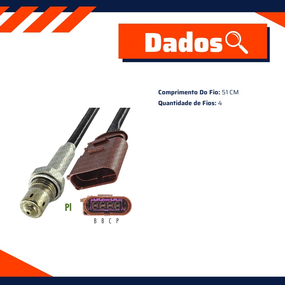 Sonda Lambda - MTE - 8876.40.051