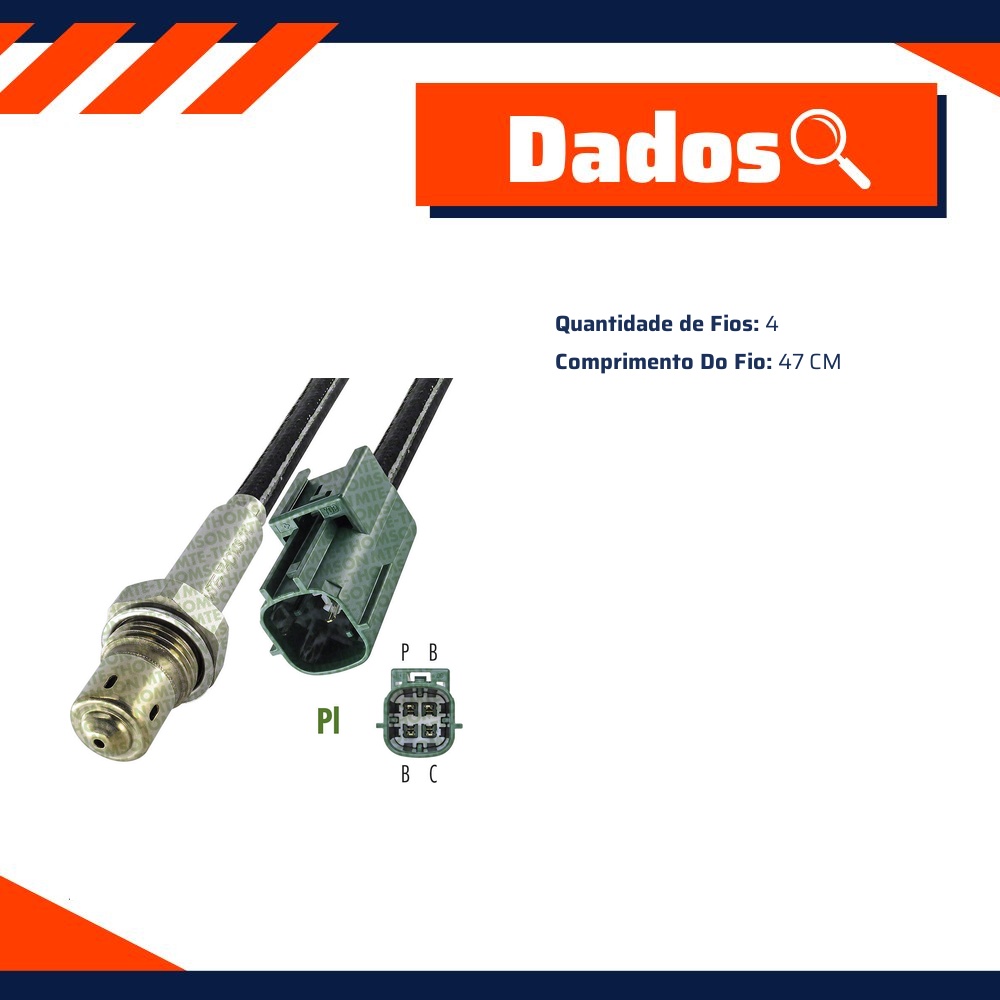 Sonda Lambda - MTE - 8925.40.047