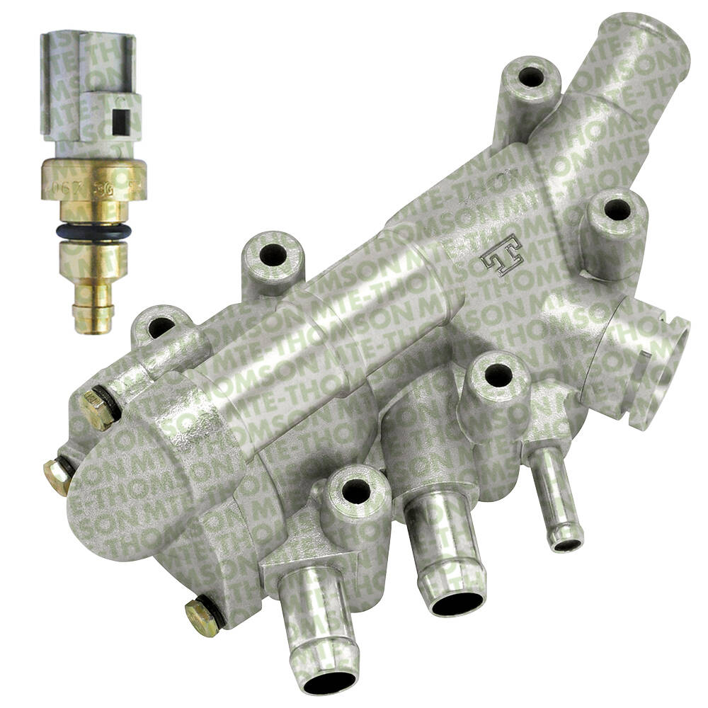 Kit Válvula Termostática Carcaça e Sensor Temperatura para Ford Courier e Ecosport - MTE-THOMSON - K20003