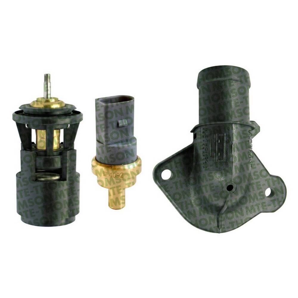 Kit Válvula Termostática Carcaça e Sensor Temperatura para Volkswagen Polo - MTE-THOMSON - K20016