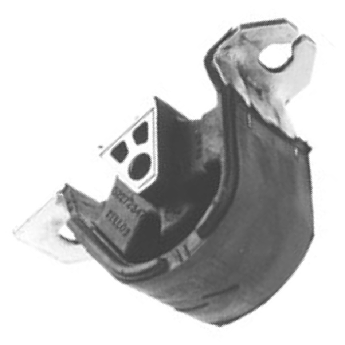 Coxim do Motor Traseiro - Monroe Axios - 021.0557