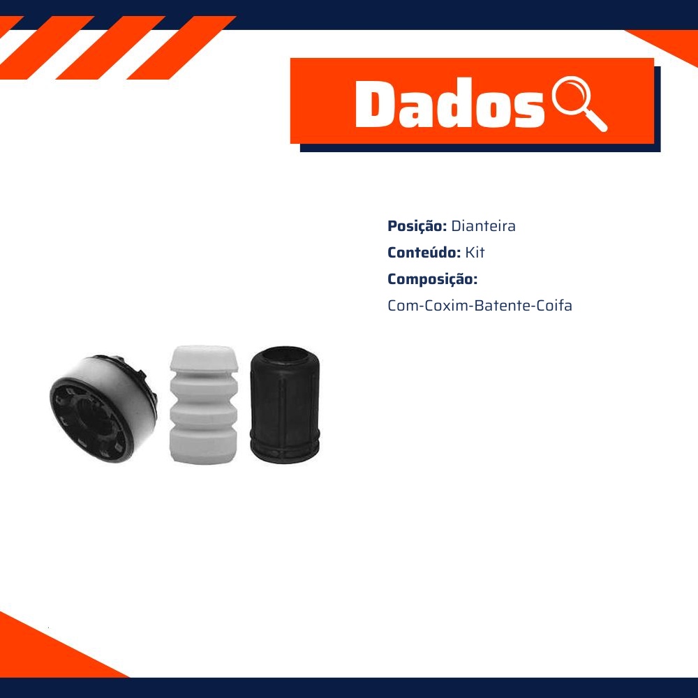 Kit do Amortecedor Dianteiro - Monroe Axios - 044.1490