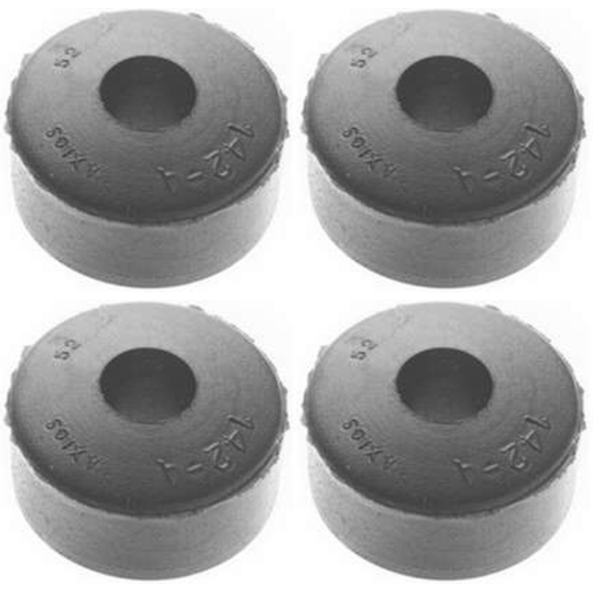 4 Borrachas Superior Amortecedor Suspensao Dianteiro Axios 041.1607 BR16504101607 - Monroe Axios - 041.1607
