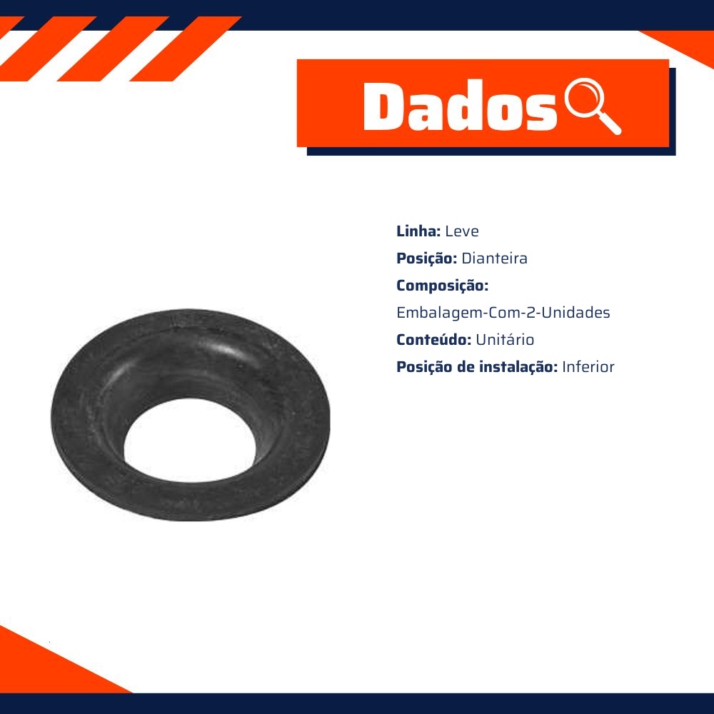 Assento Inferior de Mola Dianteira para Ford Fiesta e Fiesta Sedan - Monroe Axios - 411193