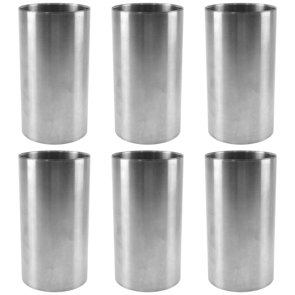 Jogo 6 Camisas De Cilindro 0,50 - Mahle Metal Leve - C1097 0,50