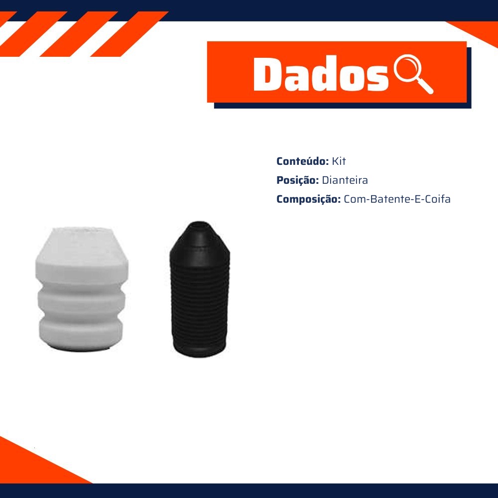 Kit do Amortecedor Dianteiro para Volkswagen Golf - Monroe Axios - 044.1483