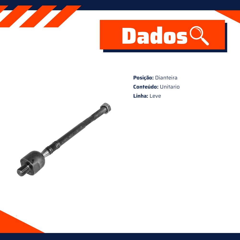 Terminal Axial Dianteiro para Ford Explorer e Ranger - Monroe Axios - 043.4054
