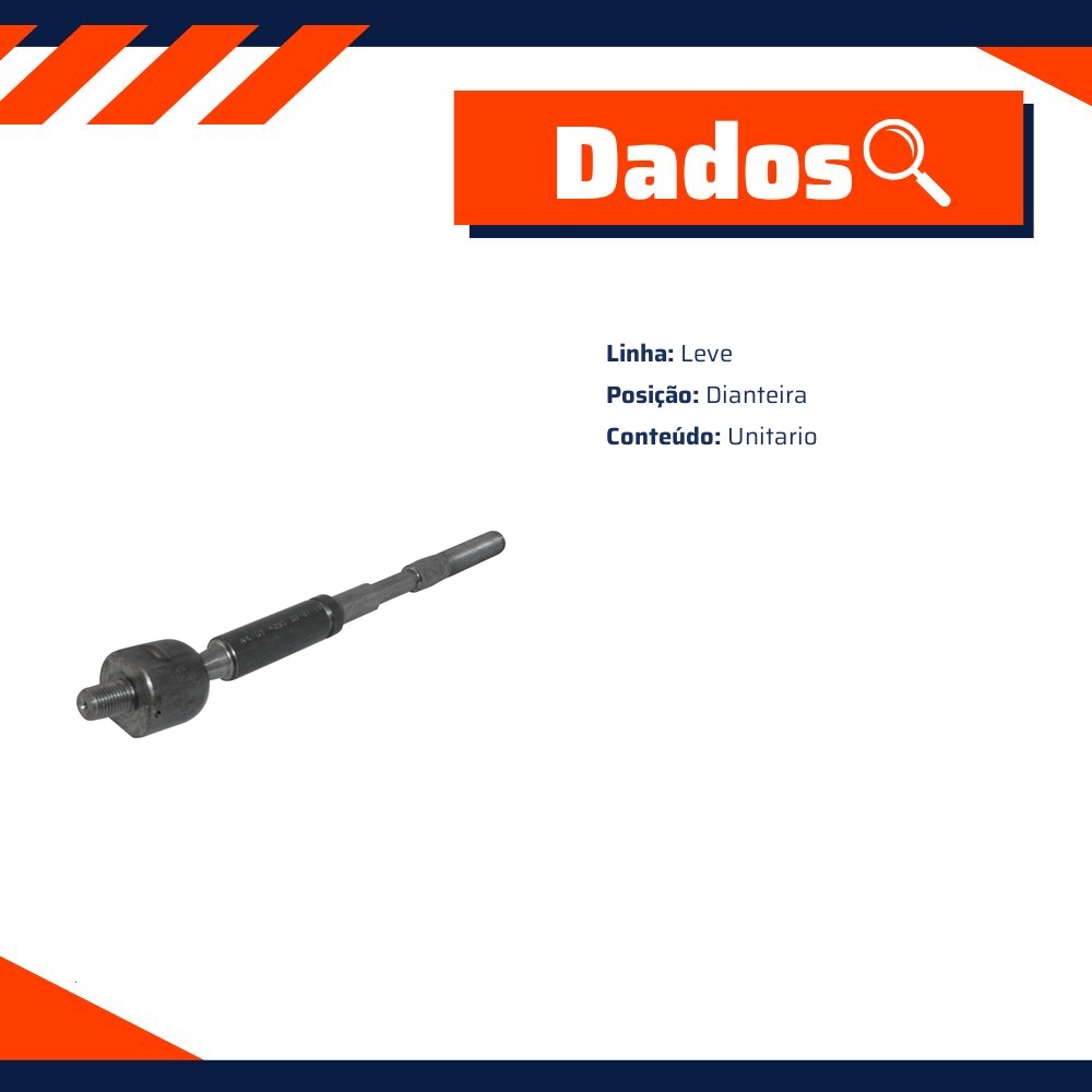 Terminal Axial Dianteiro para Toyota Corolla e Fielder - Monroe Axios - 043.4205