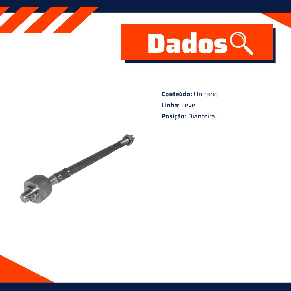 Terminal Axial Dianteiro para Fiat Doblo - Monroe Axios - 043.4268