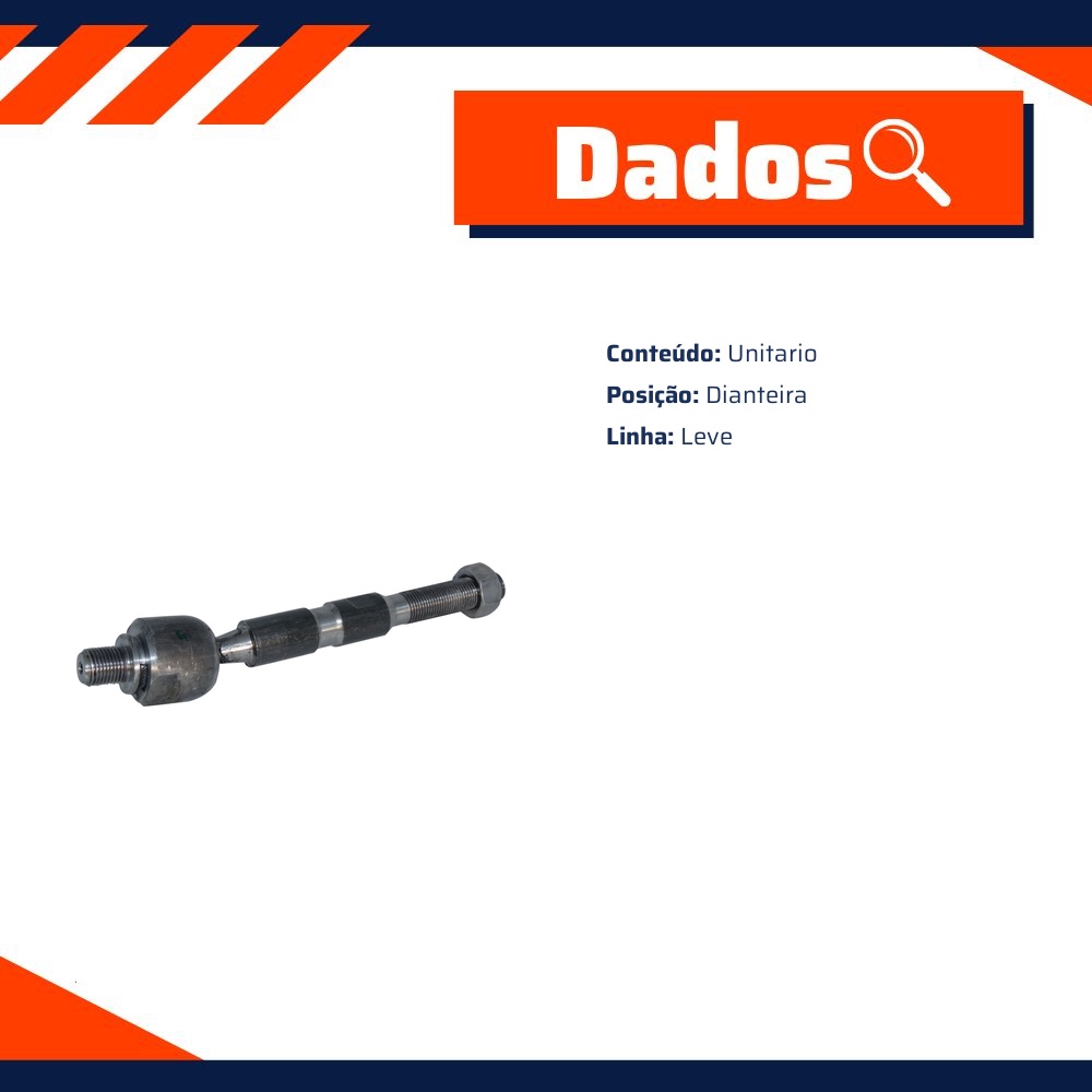 Terminal Axial Dianteiro para Hyundai Santa Fé - Monroe Axios - 043.4303