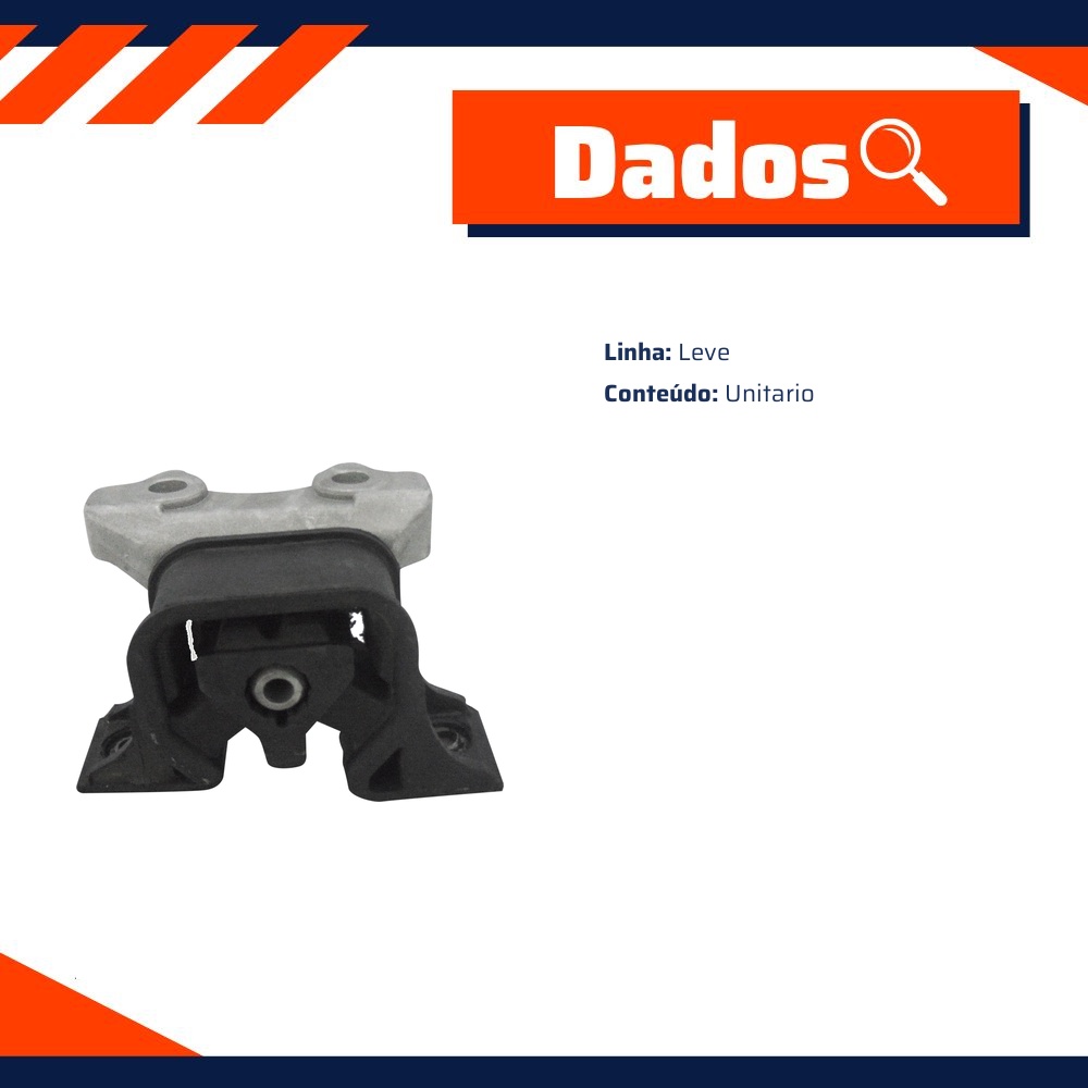 Coxim do Motor Dianteiro Direito - Monroe Axios - 521.2909