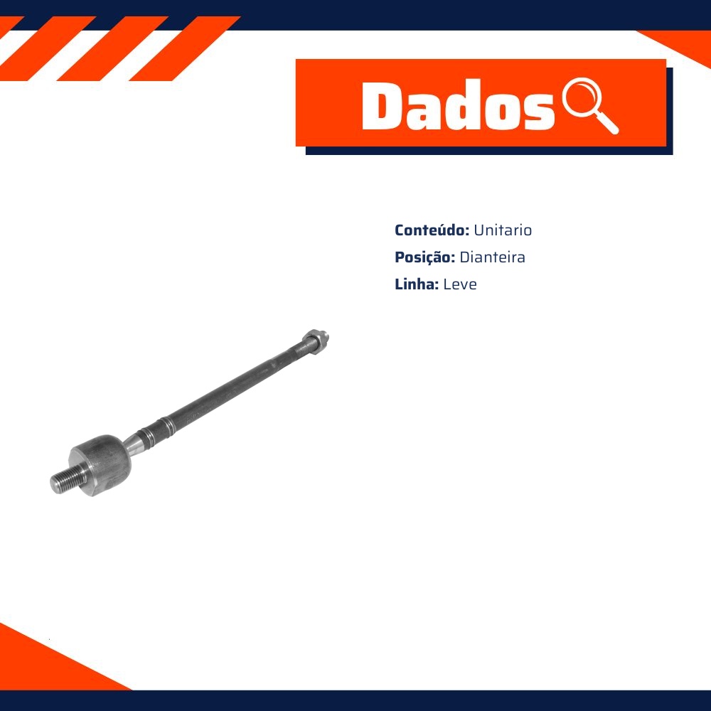 Terminal Axial Dianteiro para Volkswagen Cross Up! e Up! - Monroe Axios - LT20002
