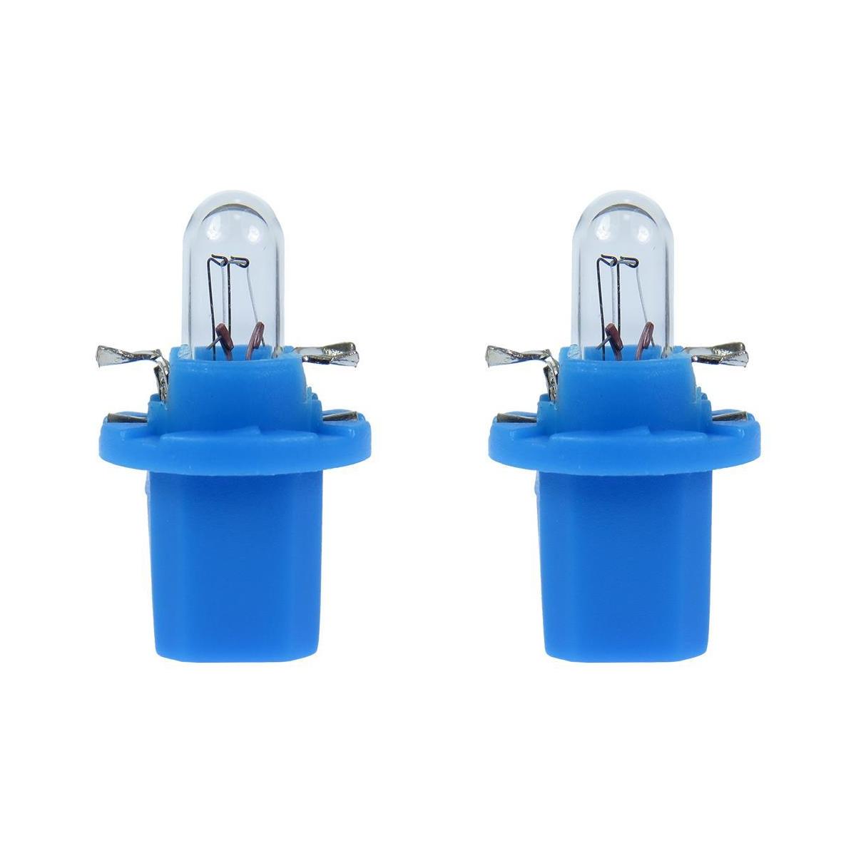 Par Lâmpada Miniatura Painel 12V 1,2W Base Azul - Gauss - GL2721MFX