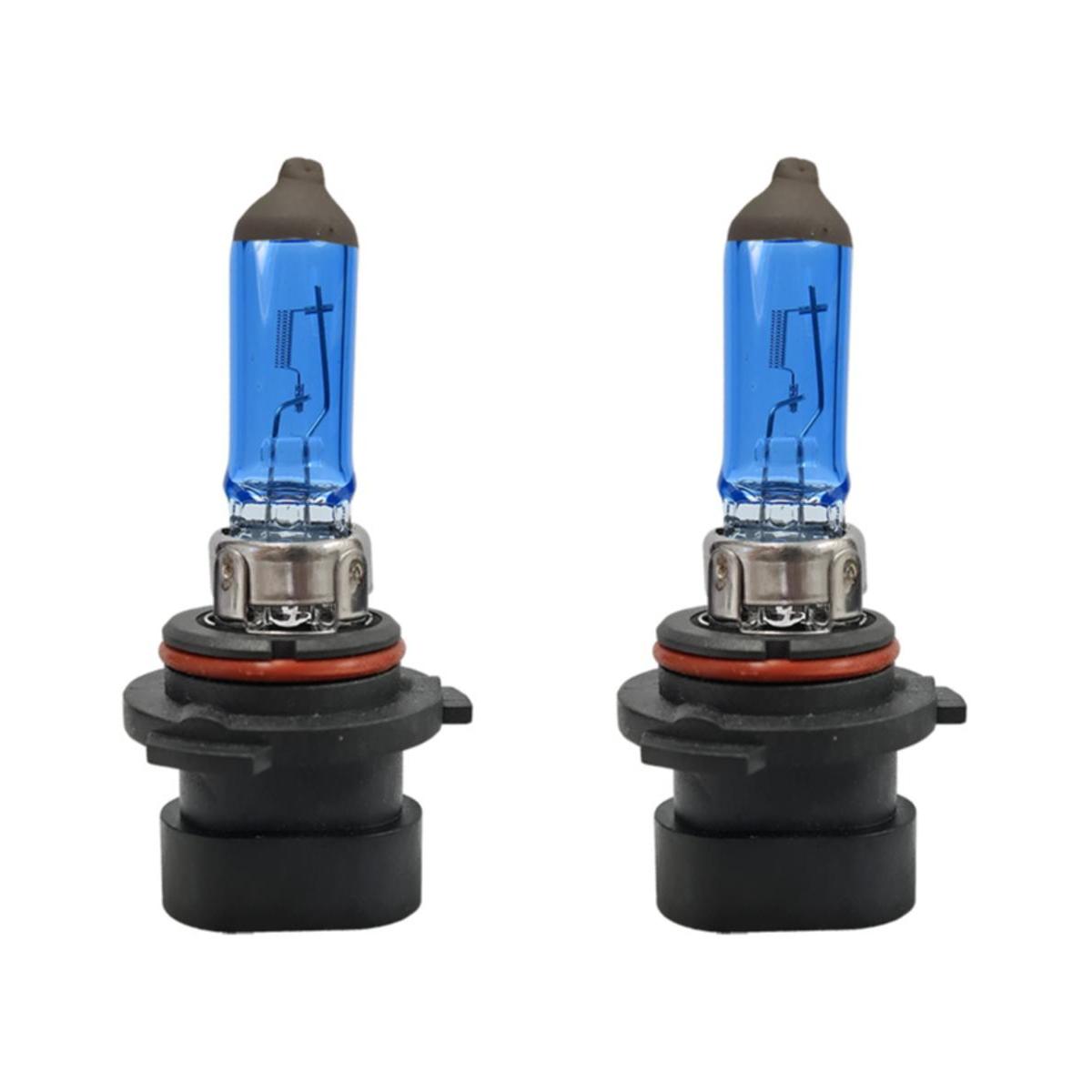 Par Lâmpada Halógena Max Light 12V 55W P22D HB4A Azul - Gauss - GL178HB4A