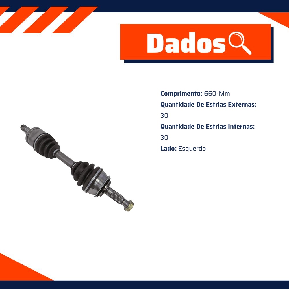 Semieixo Direito Esquerdo para Toyota Hilux e Hilux Sw4 - IMA - AL-1081