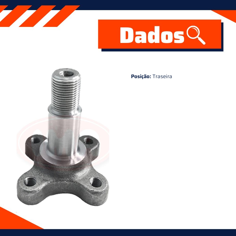 Ponta de Eixo Traseiro para Renault Duster e Logan - IMA - AL-577