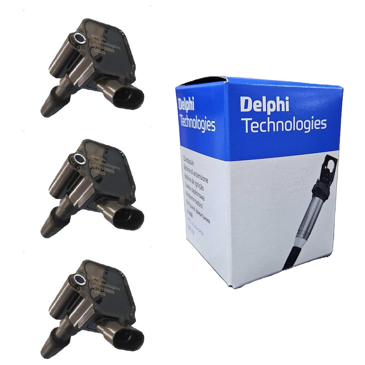 Kit 3 Bobinas de Ignição - Delphi - GN10969
