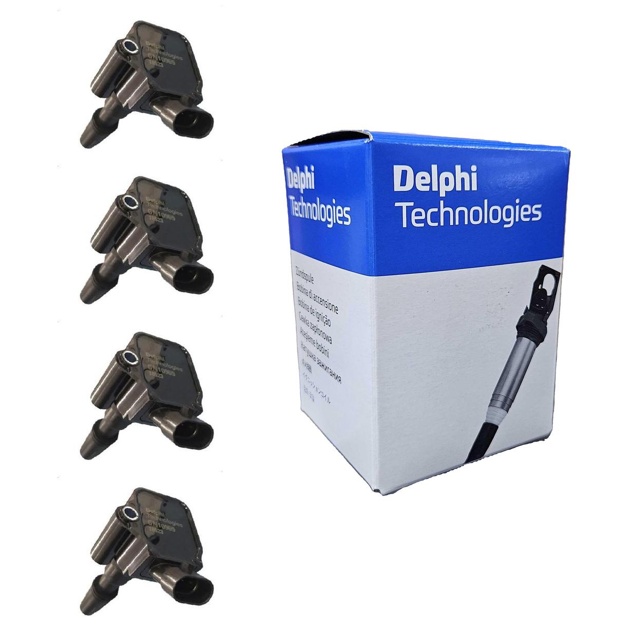 Kit 4 Bobinas de Ignição - Delphi - GN10969