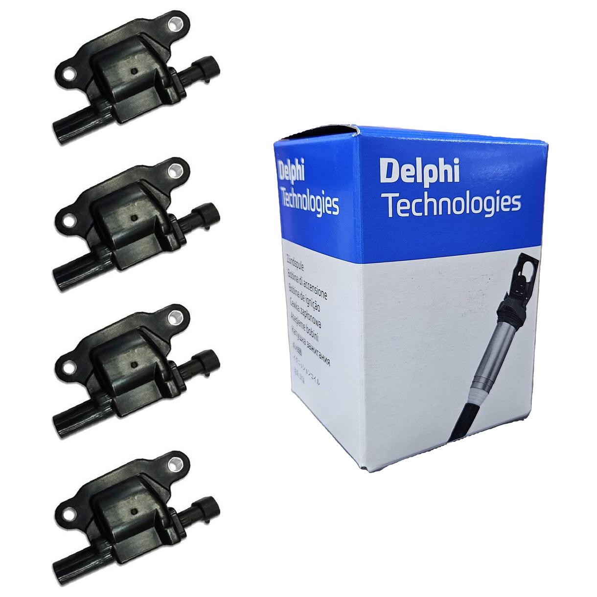 Kit 4 Bobinas de Ignição - Delphi - GN10639