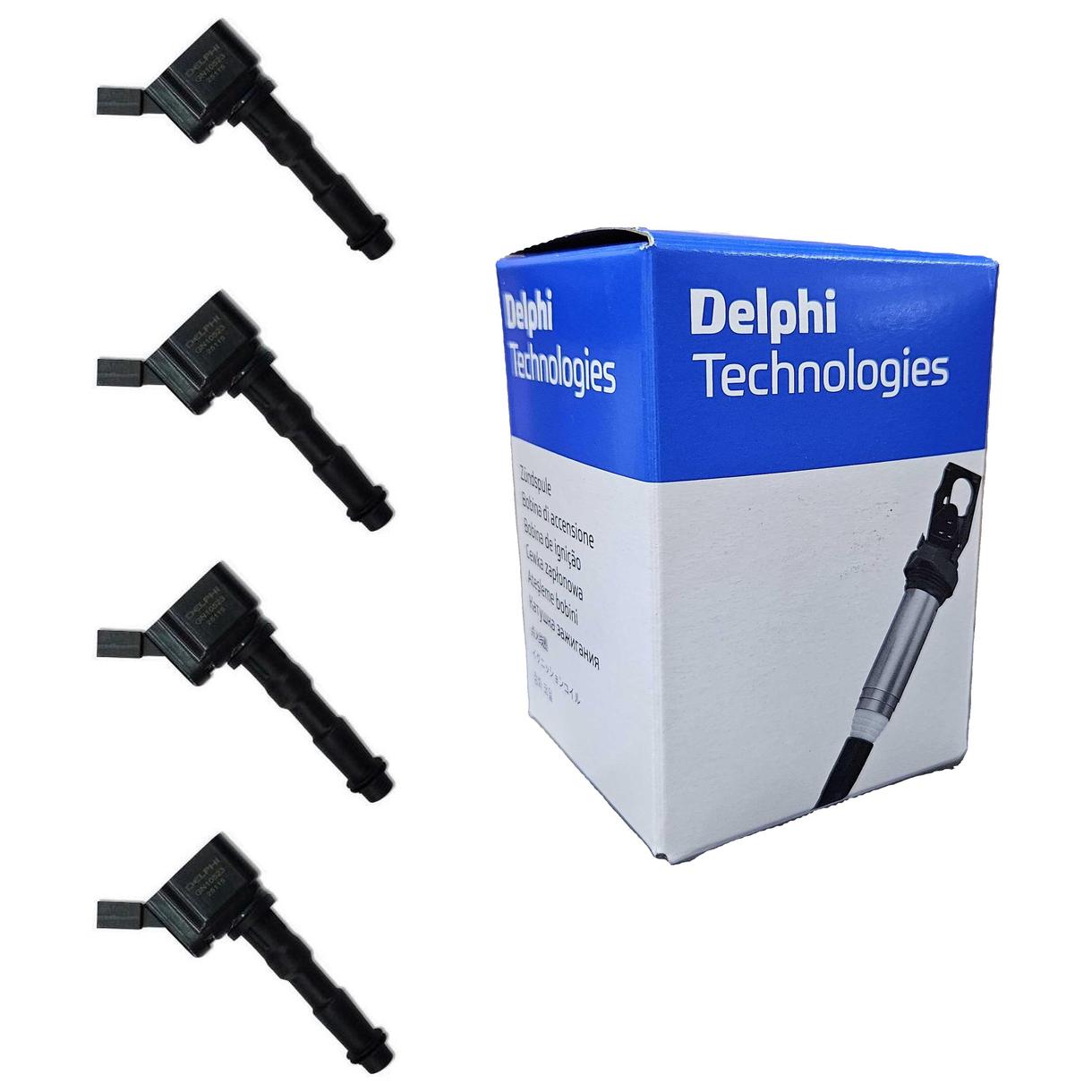 Kit 4 Bobinas de Ignição - Delphi - GN10523