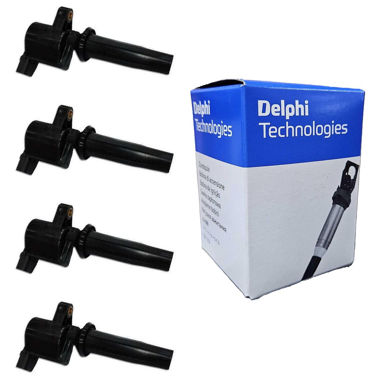 Kit 4 Bobinas de Ignição - Delphi - GN10229