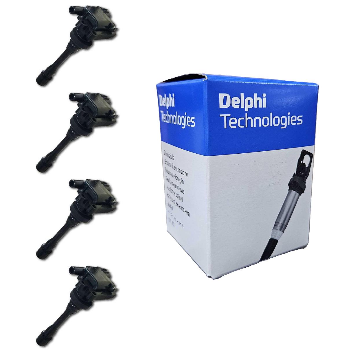 Kit 4 Bobinas de Ignição - Delphi - GN10191