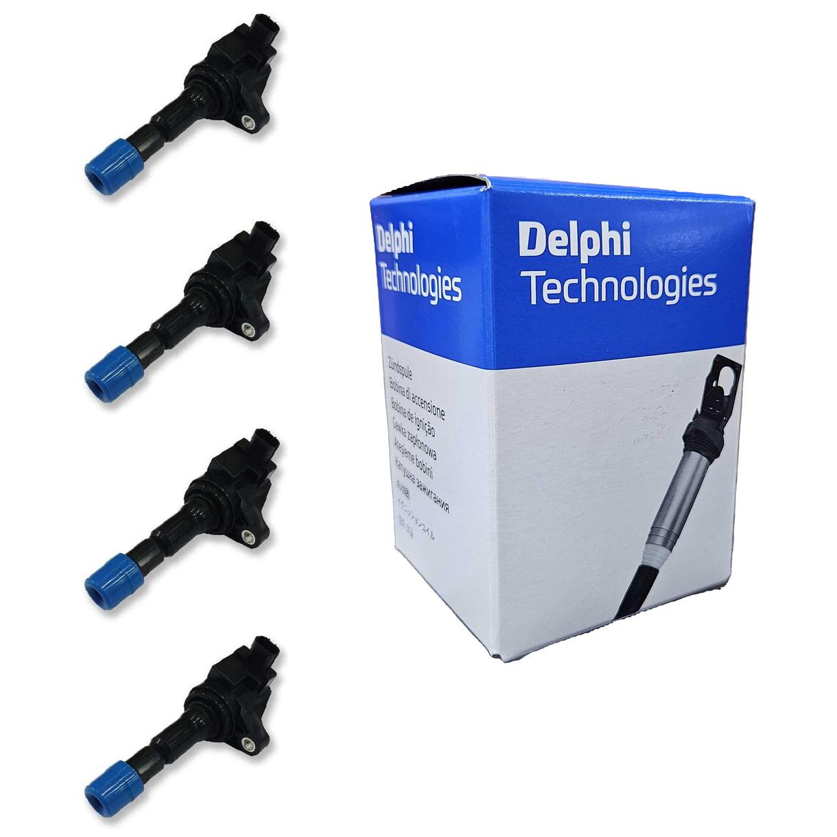 Kit 4 Bobinas de Ignição - Delphi - GN10249