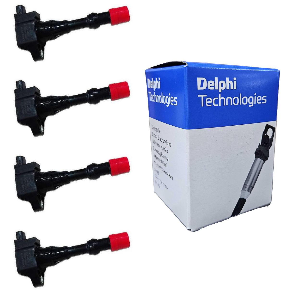 Kit 4 Bobinas de Ignição - Delphi - GN10382