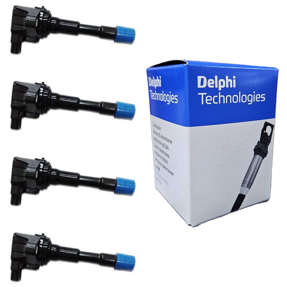 Kit 4 Bobinas de Ignição - Delphi - GN10248