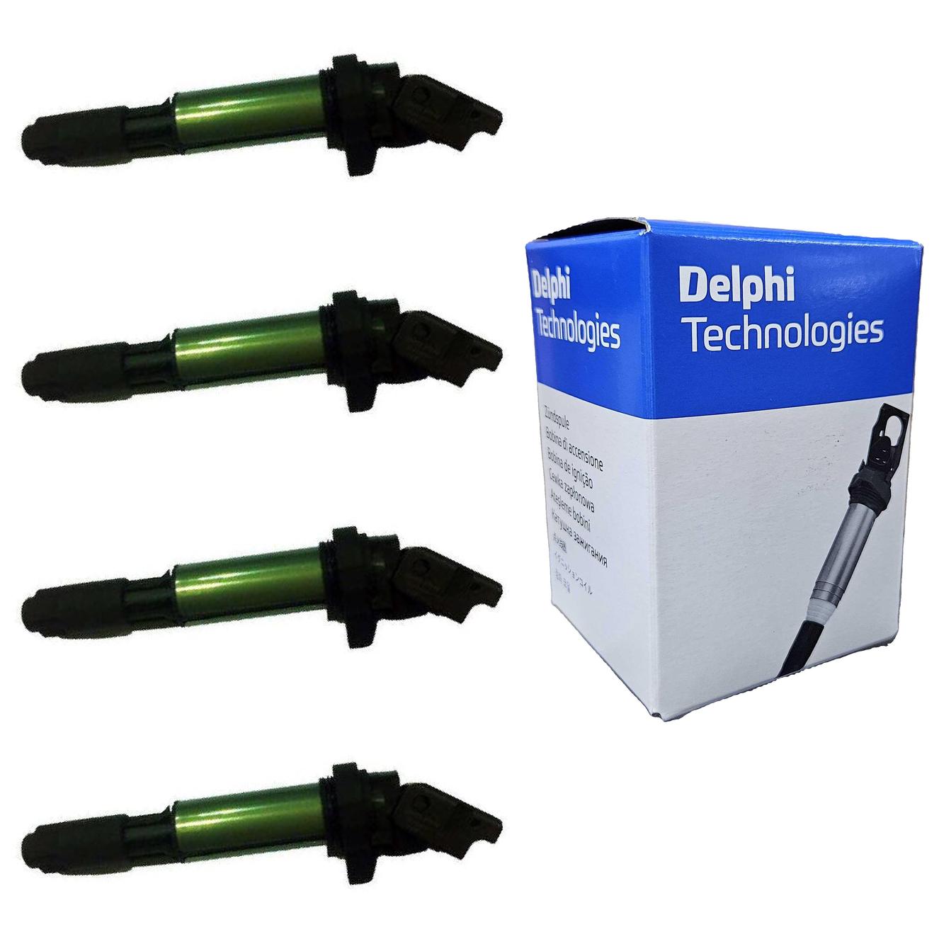 Kit 4 Bobinas de Ignição - Delphi - GN10210