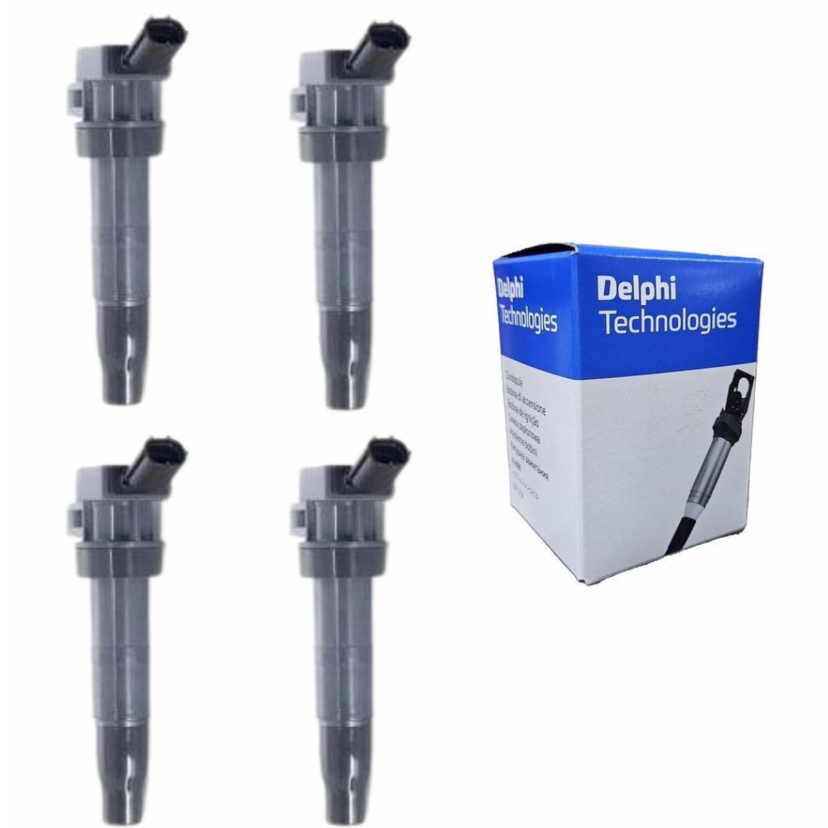 Kit 4 Bobinas de Ignição - Delphi - GN10568
