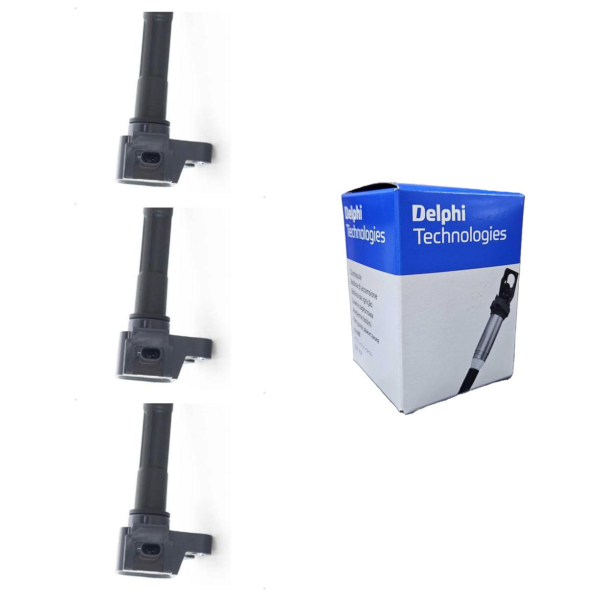 Kit 3 Bobinas de Ignição - Delphi - GN10966