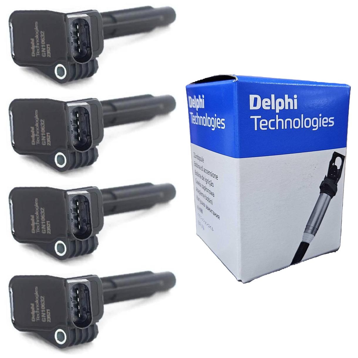 Kit 4 Bobinas de Ignição - Delphi - GN10632