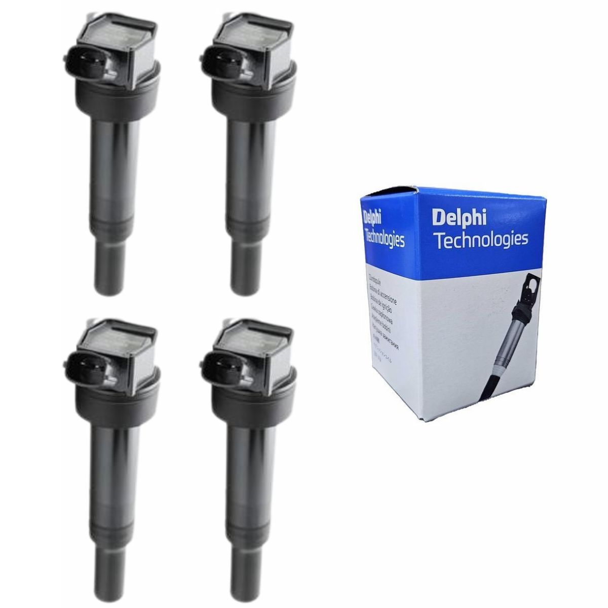 Kit 4 Bobinas de Ignição - Delphi - GN10633