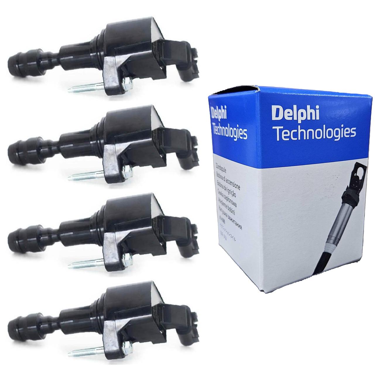 Kit 4 Bobinas de Ignição - Delphi - GN10485