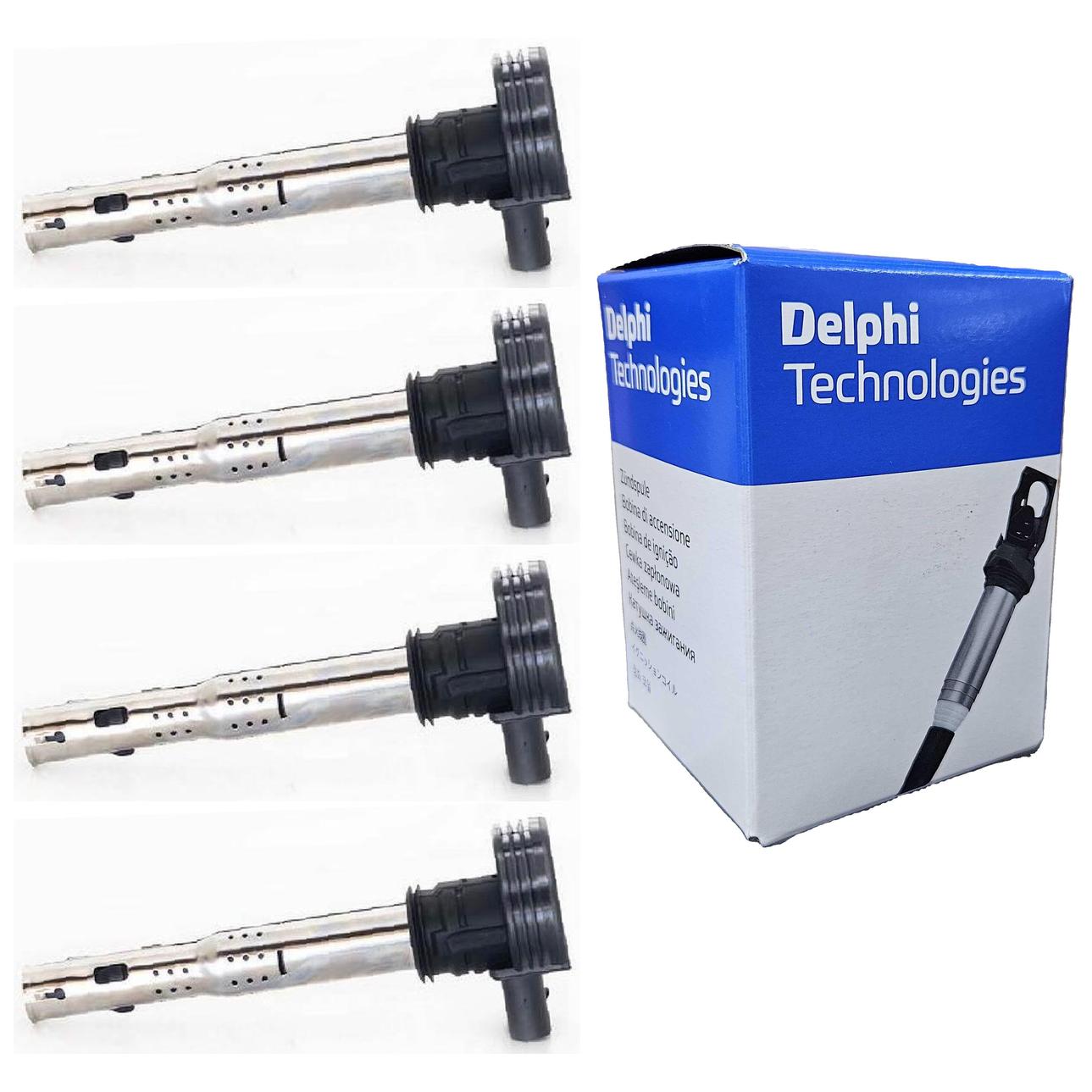 Kit 4 Bobinas de Ignição - Delphi - CE20034