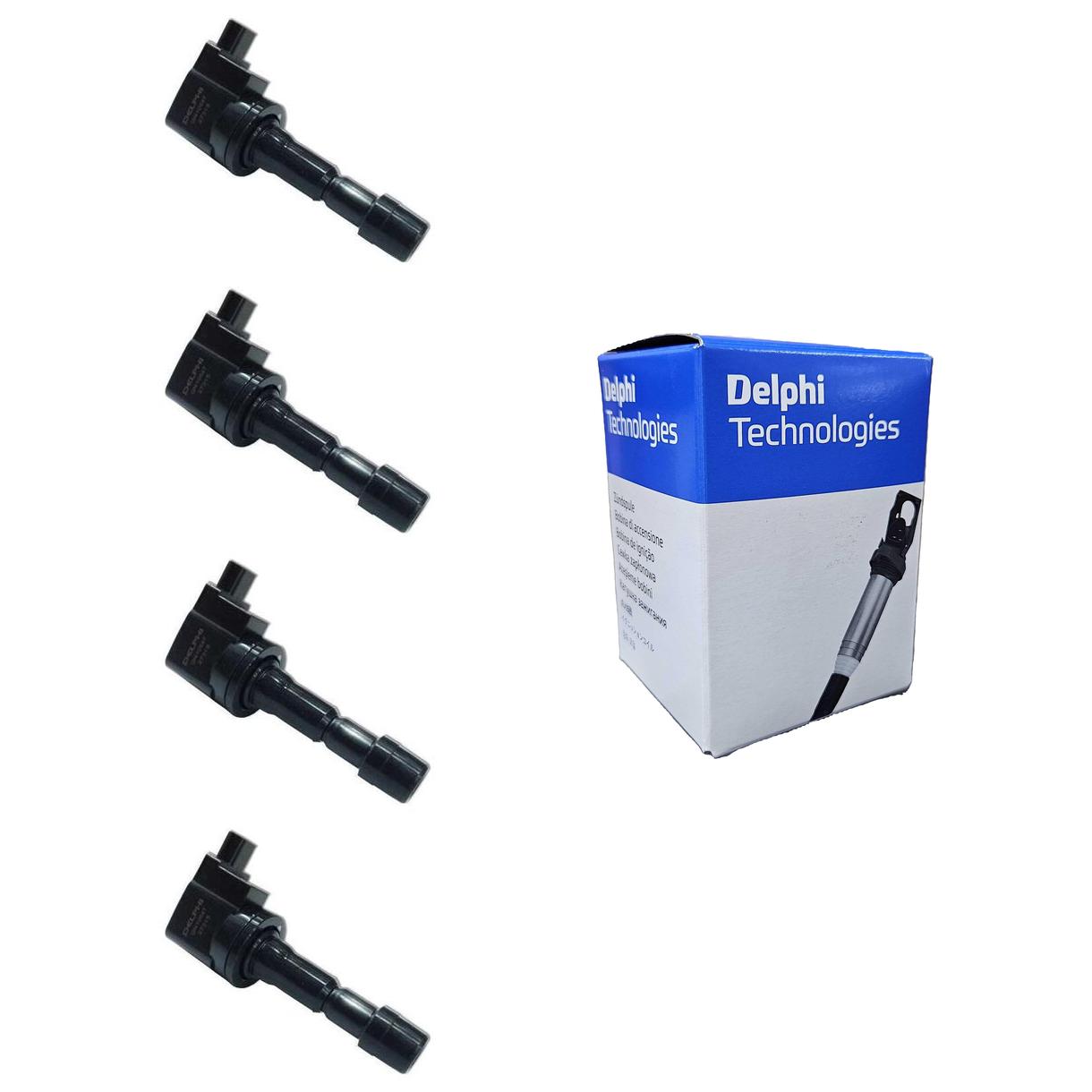 Kit 4 Bobinas de Ignição - Delphi - GN10547