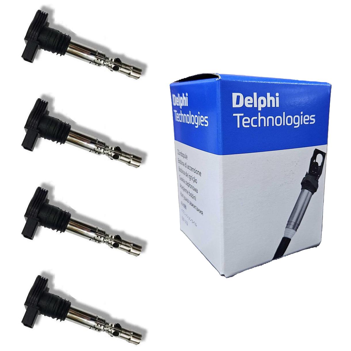 Kit 4 Bobinas de Ignição - Delphi - GN10345