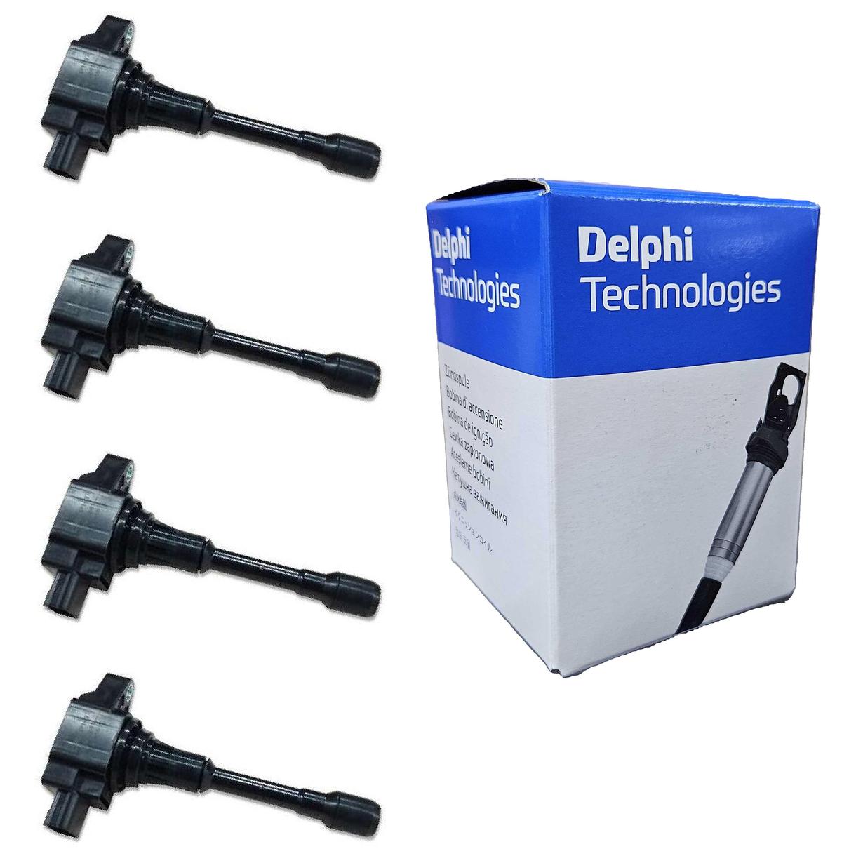 Kit 4 Bobinas de Ignição - Delphi - GN10241