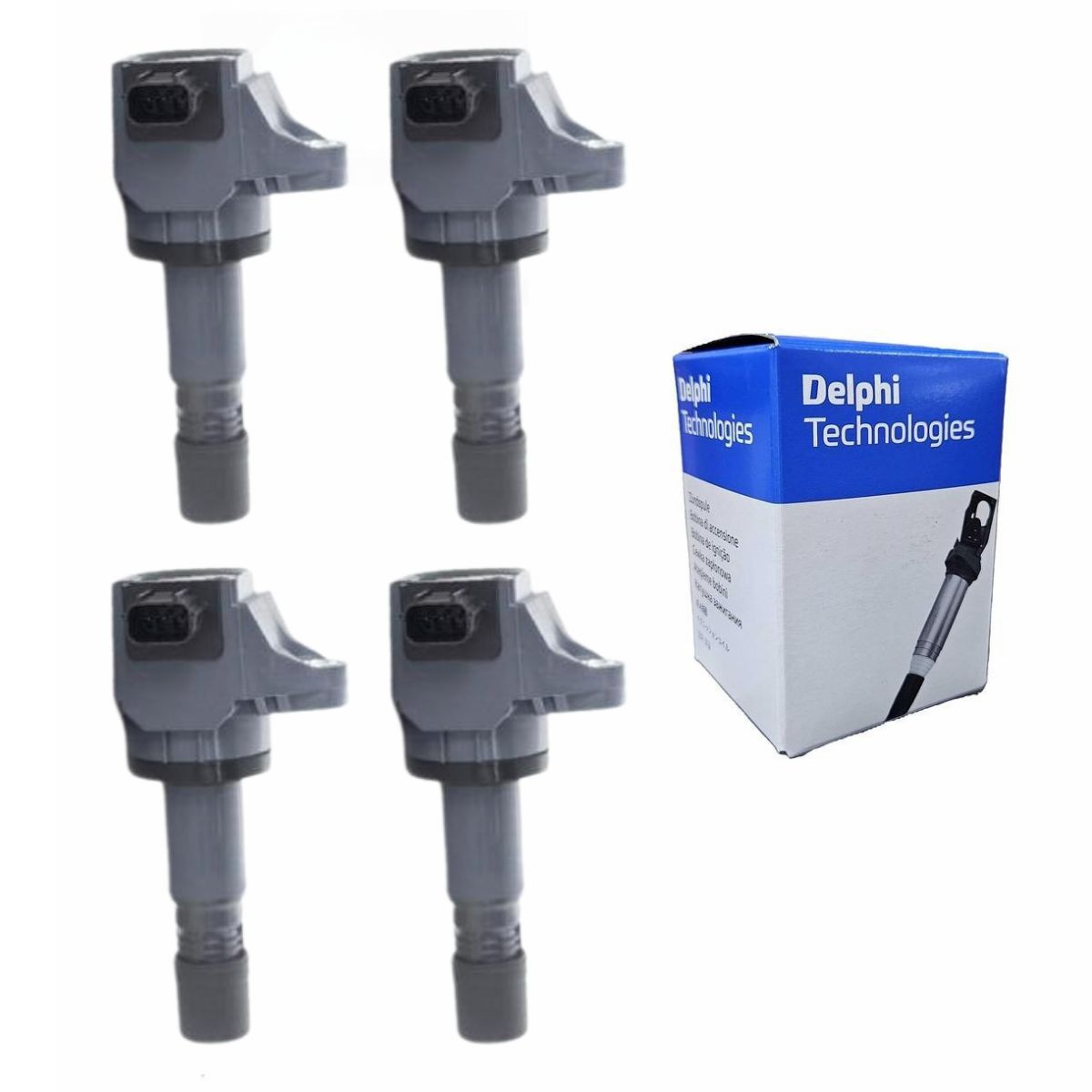 Kit 4 Bobinas de Ignição - Delphi - GN10421