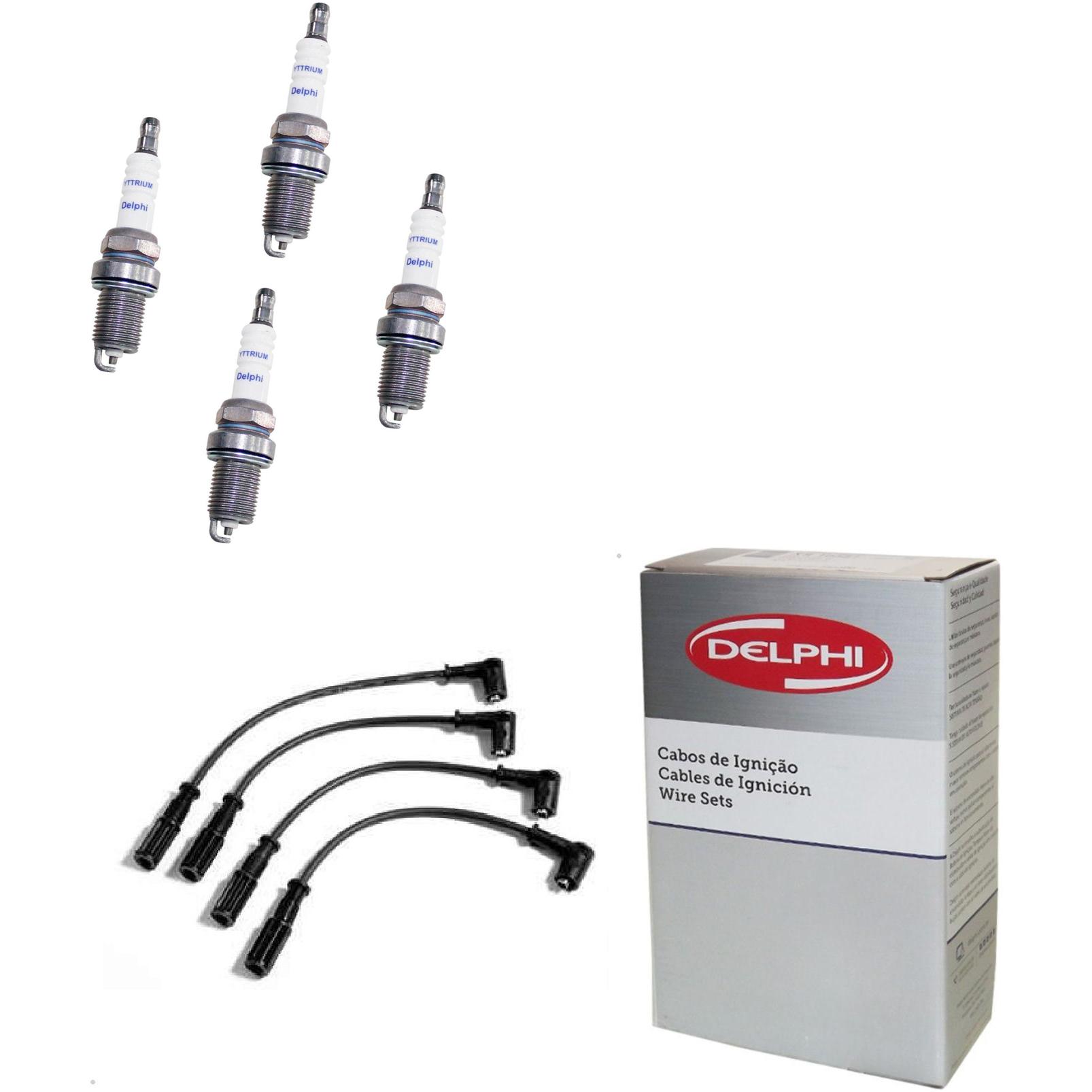Kit Cabo e Vela de Ignição Yttrium - Delphi - XH40002/XS10024