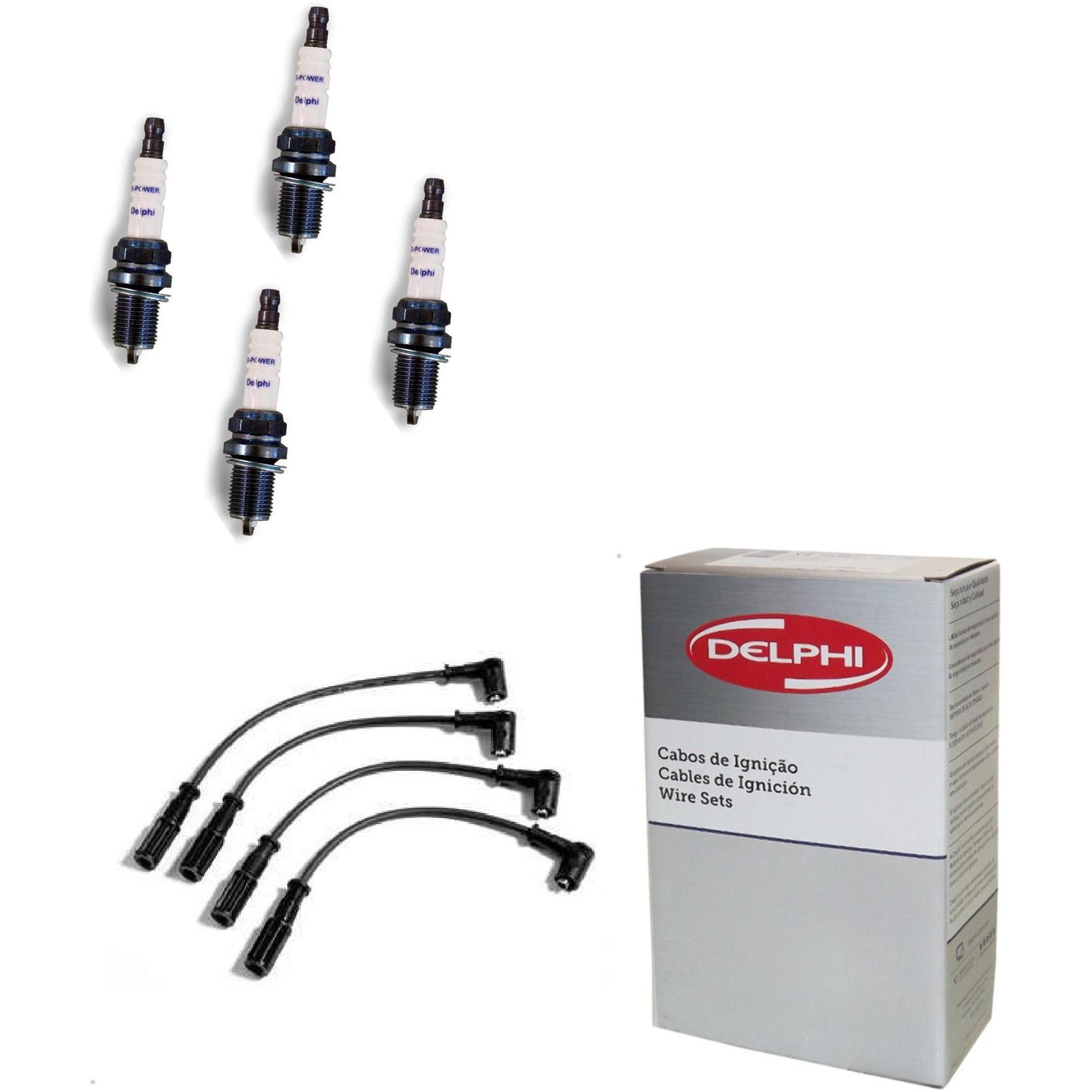 Kit Cabo e Vela de Ignição D-Power - Delphi - XH70013/XS10024