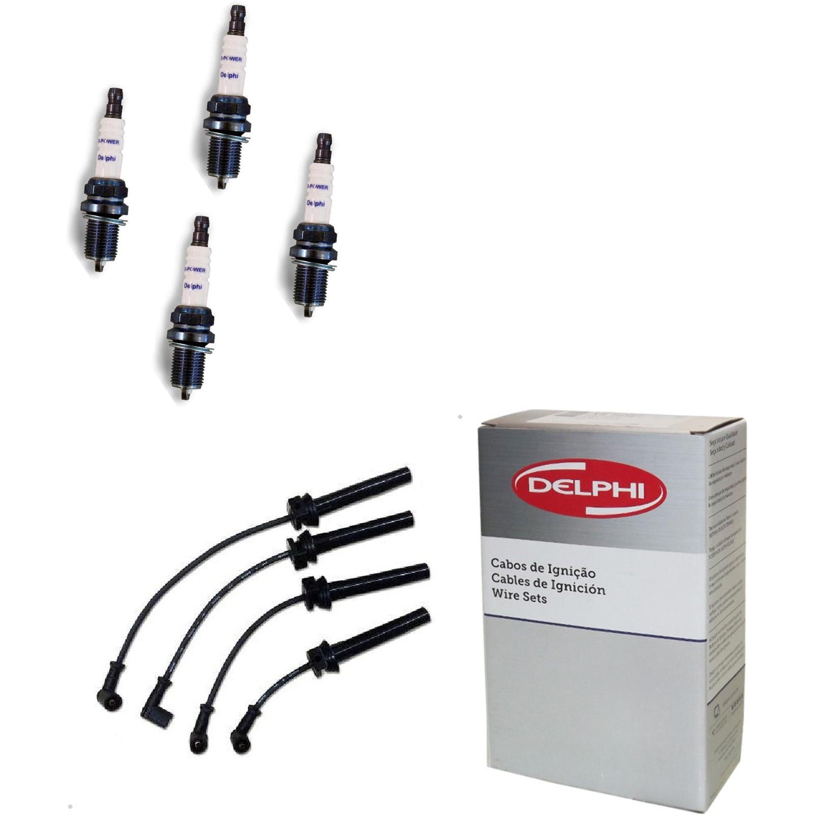 Kit Cabo e Vela de Ignição D-Power - Delphi - XH70048/XS10641
