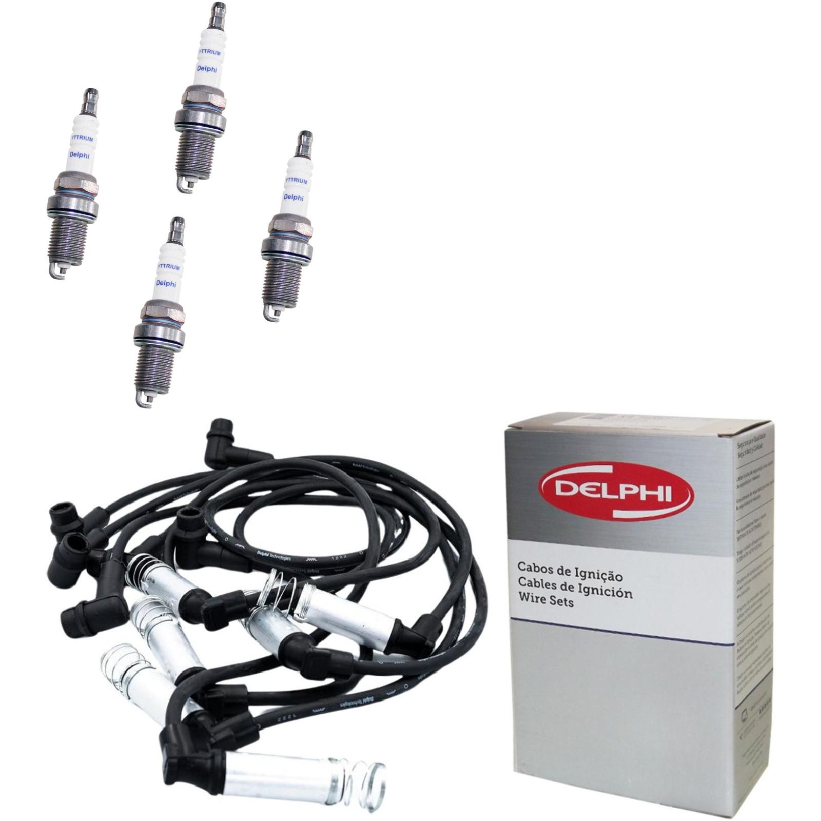 Kit Cabo e Vela de Ignição Yttrium - Delphi - XH40008/XS10654